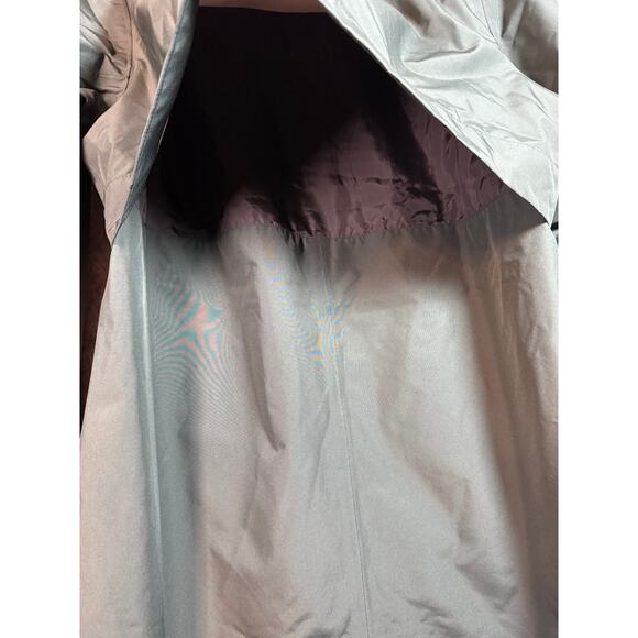 Helly Hansen Women Green Long Aspire Rain Jacket XL Waterproof Vented Reflective - Picture 7 of 13